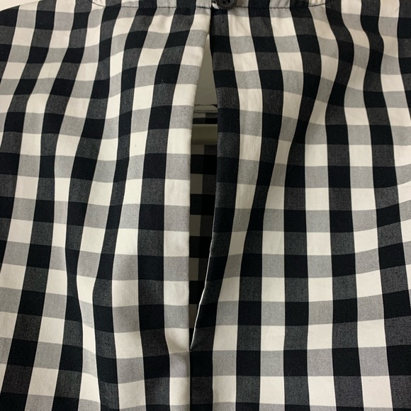 Kate Spade New York Gingham Flutter Sleeve top SZ xs - Picture 4 of 7